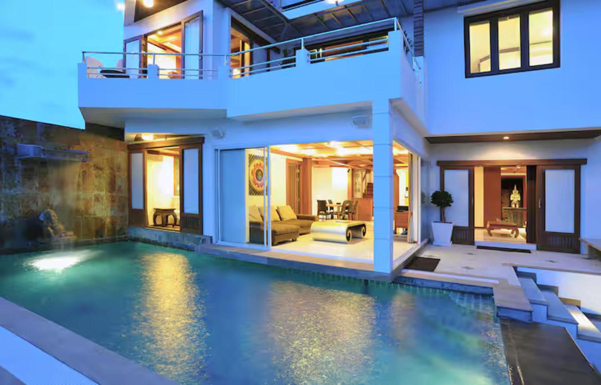 Thai Heritage Villa Melitta Bangrak Bohput, Beach, Pool, Seaviews, 6-Suite, Full Villa, Luxury, Aaa Location Koh Samui Bangrak Beach Exterior foto