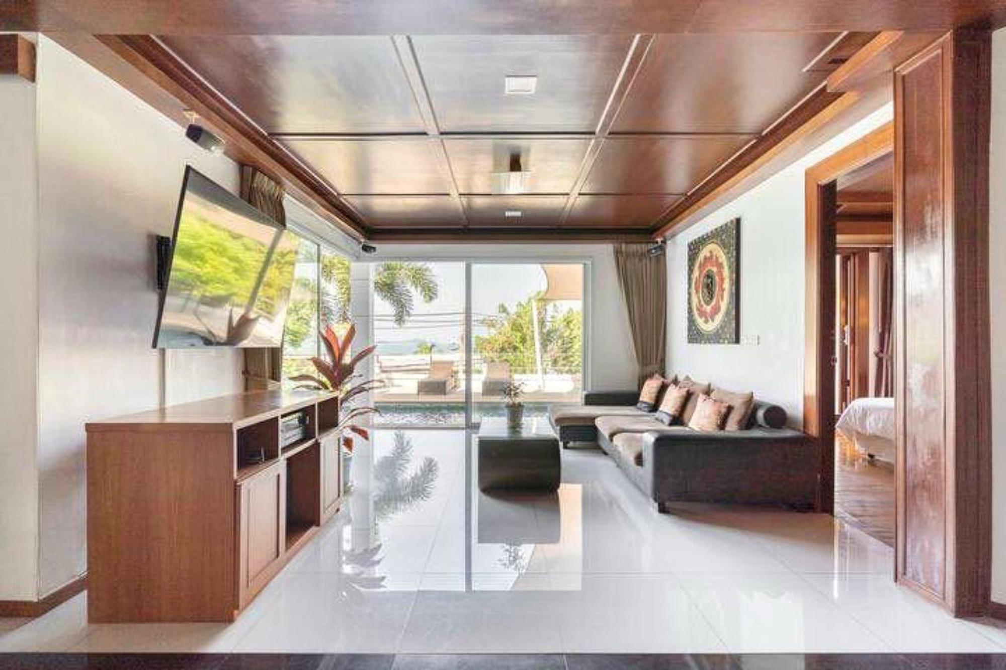 Thai Heritage Villa Melitta Bangrak Bohput, Beach, Pool, Seaviews, 6-Suite, Full Villa, Luxury, Aaa Location Koh Samui Bangrak Beach Exterior foto