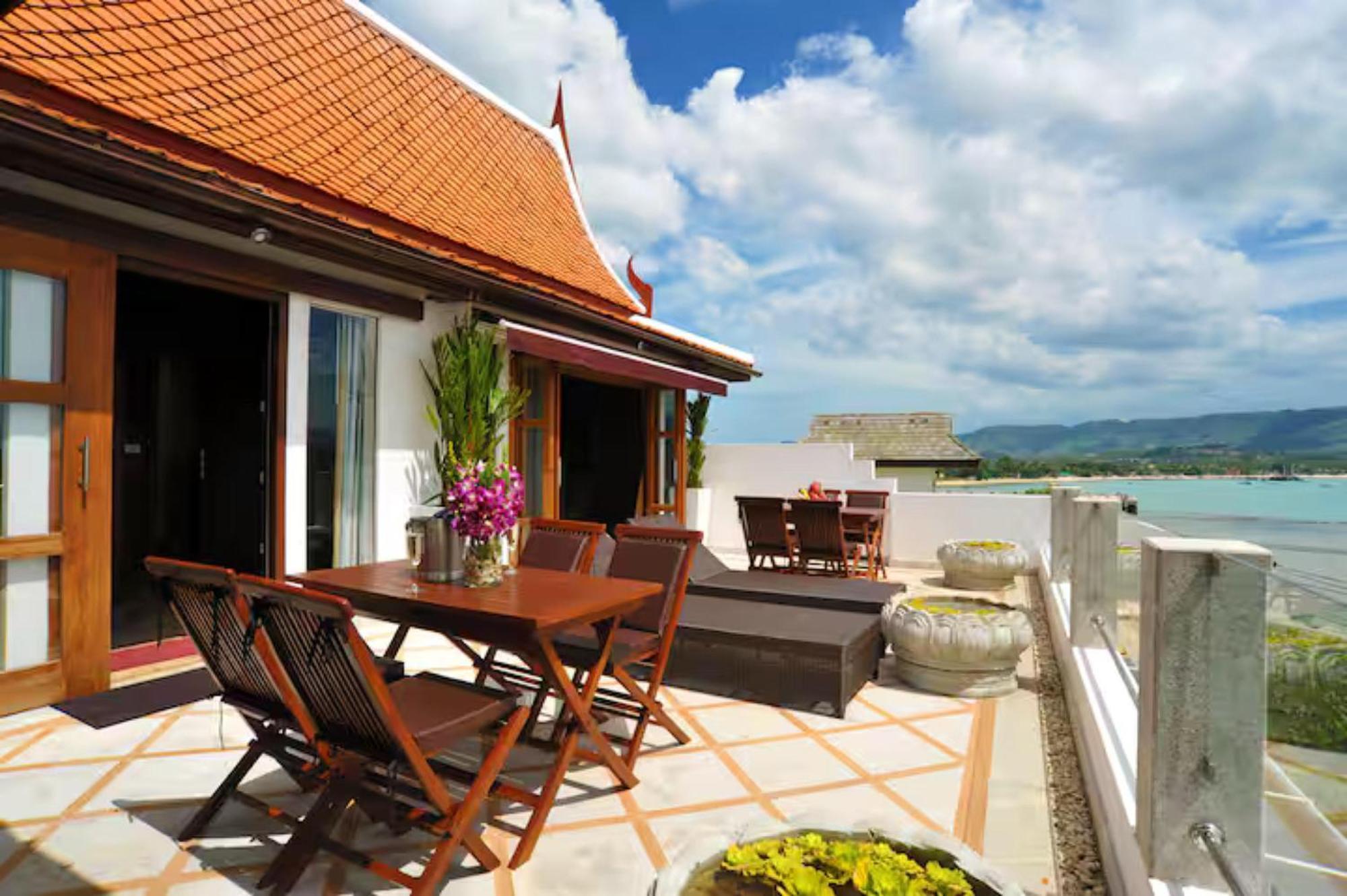 Thai Heritage Villa Melitta Bangrak Bohput, Beach, Pool, Seaviews, 6-Suite, Full Villa, Luxury, Aaa Location Koh Samui Bangrak Beach Exterior foto
