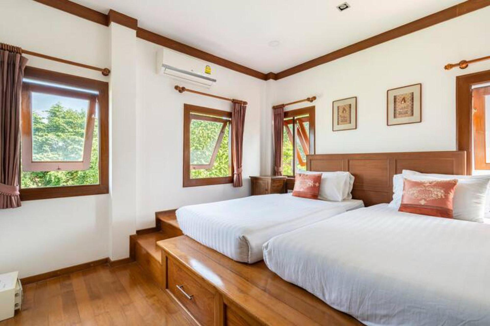 Thai Heritage Villa Melitta Bangrak Bohput, Beach, Pool, Seaviews, 6-Suite, Full Villa, Luxury, Aaa Location Koh Samui Bangrak Beach Exterior foto
