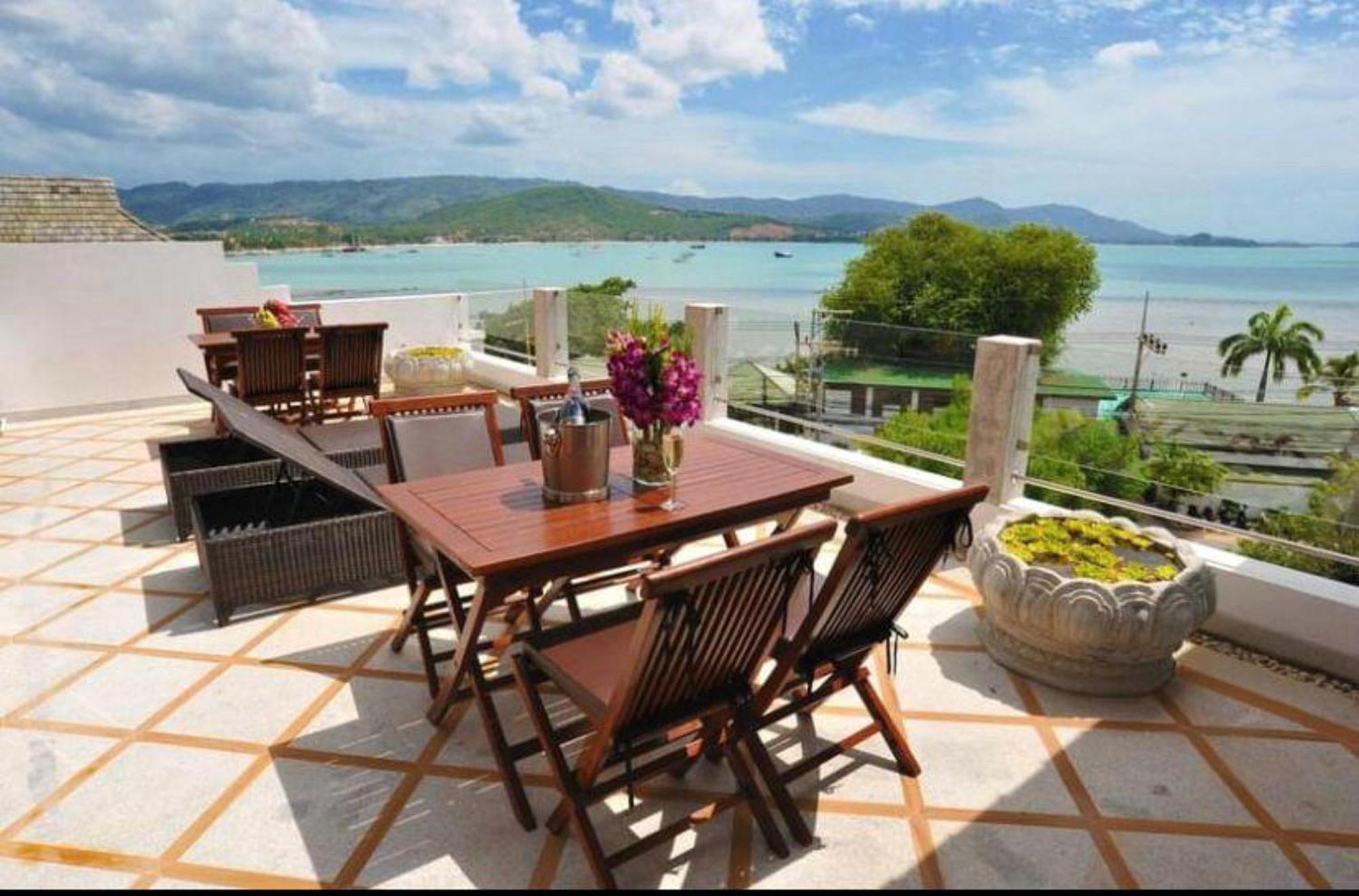 Thai Heritage Villa Melitta Bangrak Bohput, Beach, Pool, Seaviews, 6-Suite, Full Villa, Luxury, Aaa Location Koh Samui Bangrak Beach Exterior foto